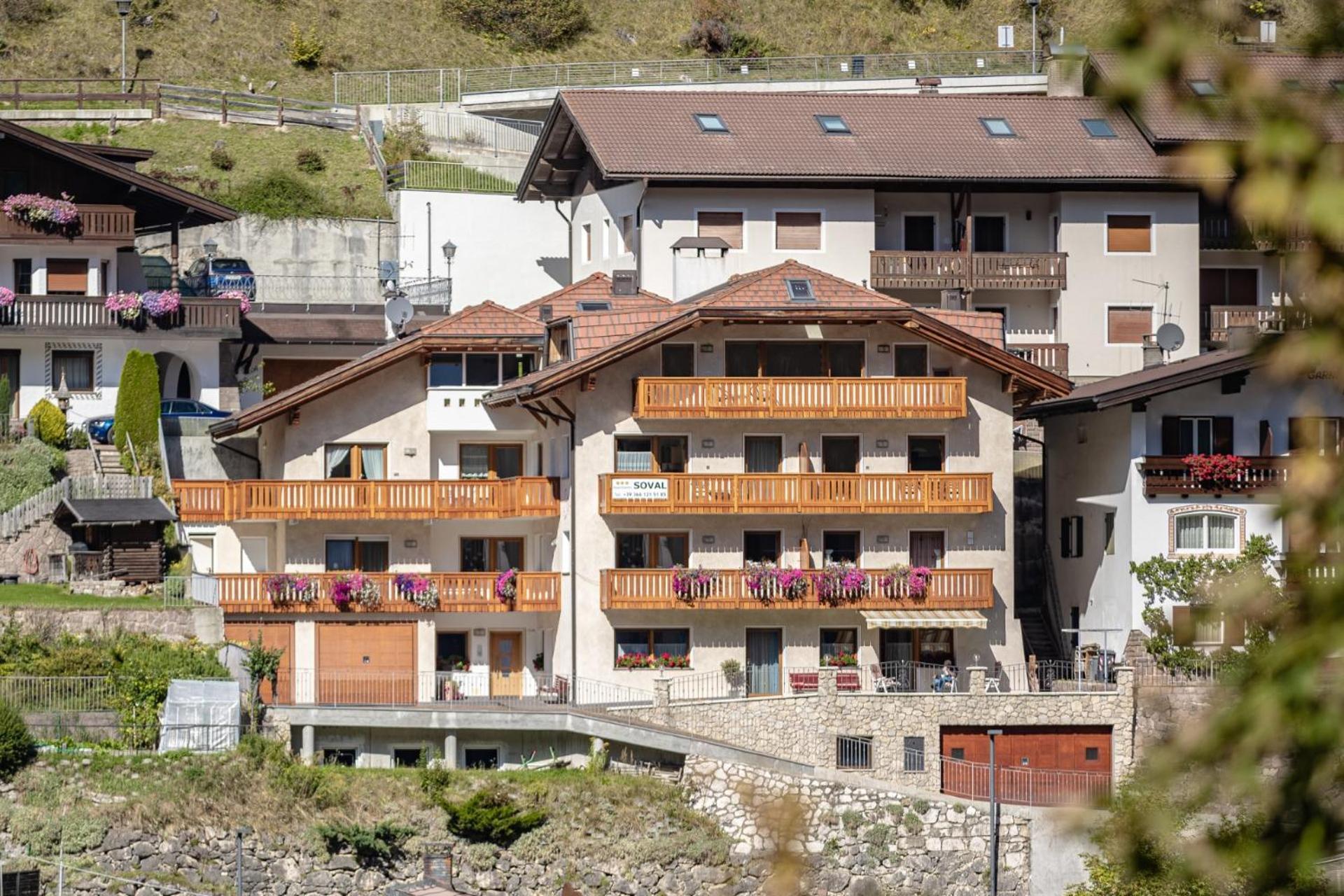 Apartments Soval Santa Cristina Val Gardena Exteriér fotografie